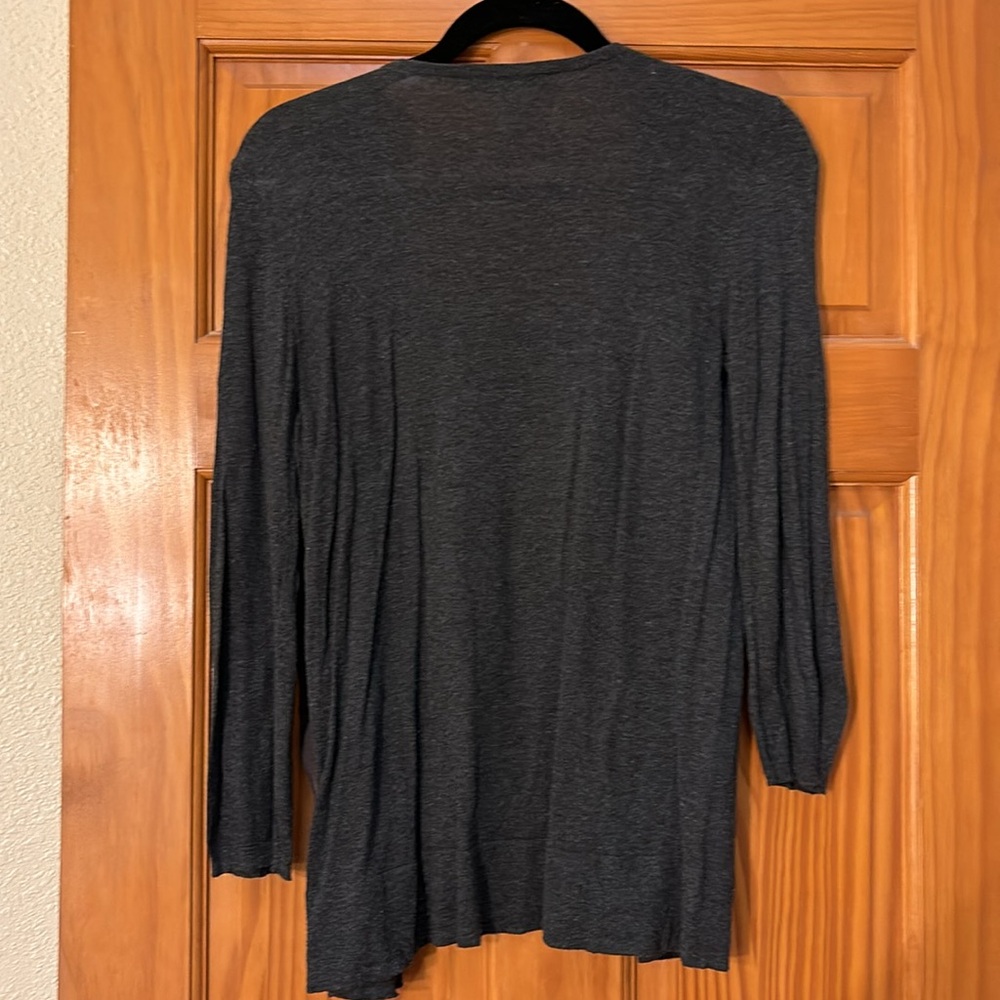 American Rag Ruffle Trim Cardigan - Picture 2 of 3